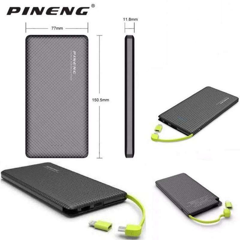 Power Bank 10,000mAh - Carregue seu Celular em Qualquer Lugar!