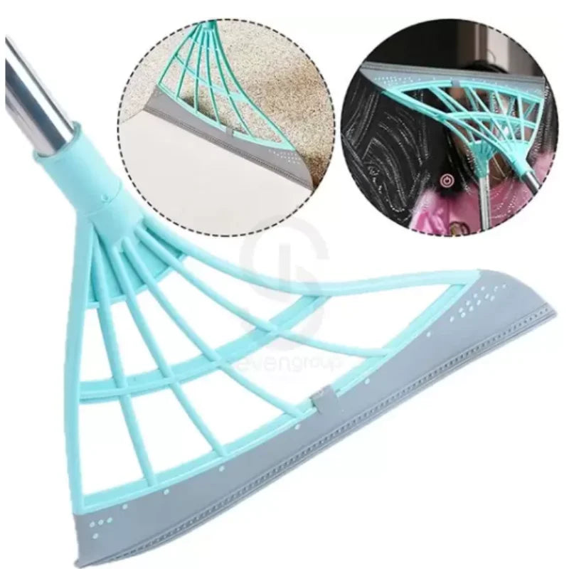 Vassoura Rodo Mágico Multiuso: Limpeza Completa com Mínimo Esforço!