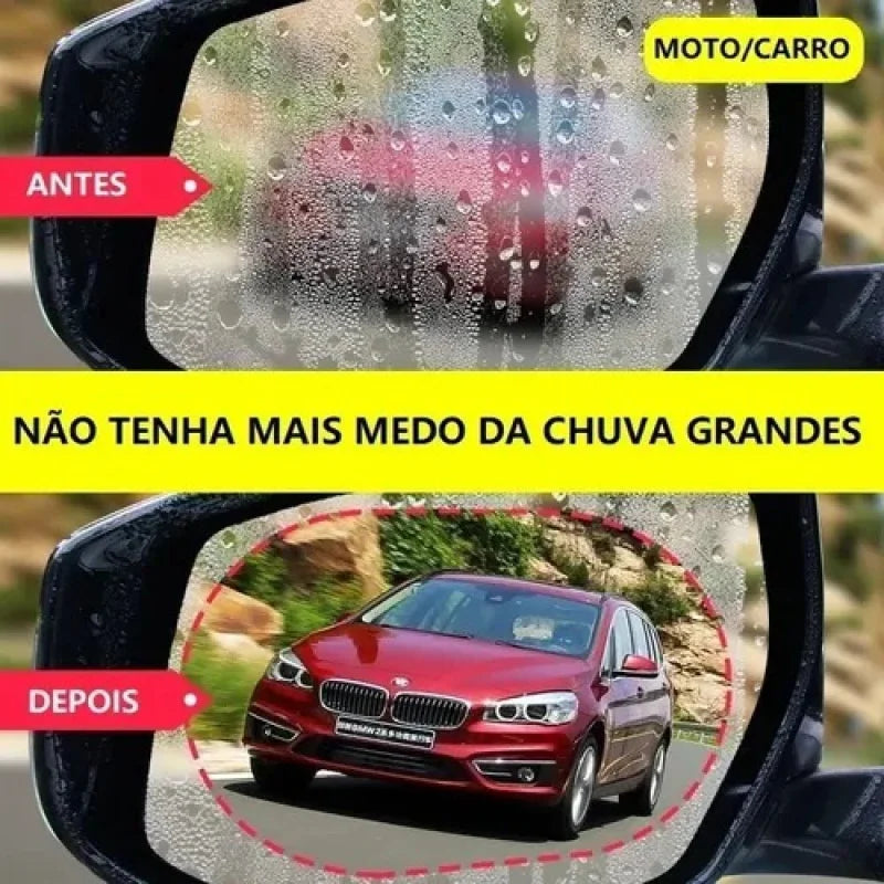 Película Anti Embaçante para Retrovisor de Carros